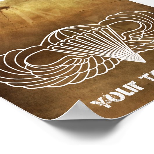 Aangepast Poster in de lucht (Hoek)