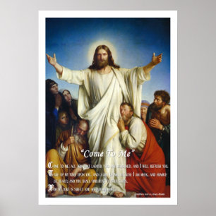 Aangepast Poster "Kom naar mij"