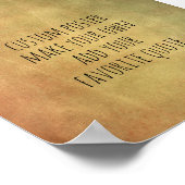 aangepast poster maakt uw eigen offerte toevoegen (Hoek)