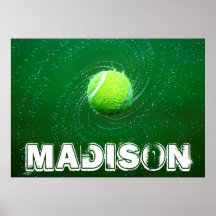Aangepast Poster Tennis