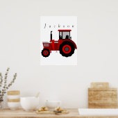 Aangepast Poster tractor (Keuken)