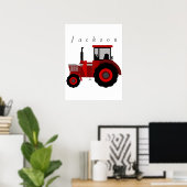 Aangepast Poster tractor (Thuiskantoor)