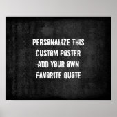 aangepast poster voeg je eigen prijsopgave toe (Voorkant)