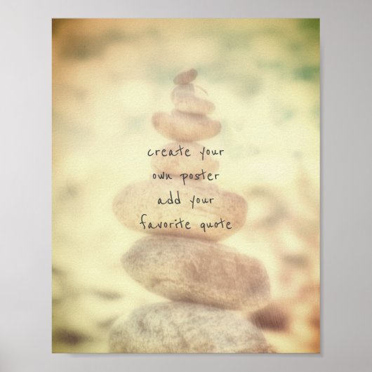 aangepast poster voegt uw eigen offerte toe (Voorkant)