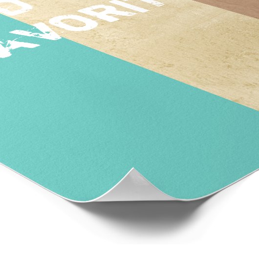 aangepast poster voegt uw eigen offerte toe op str (Hoek)