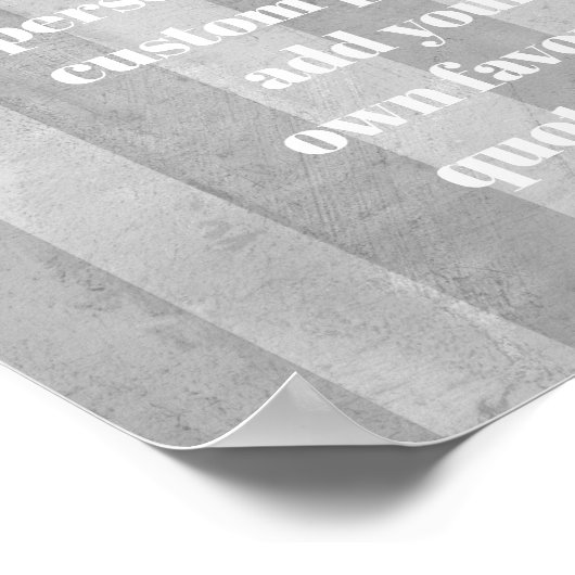 aangepast poster voegt uw prijsopgave met behulp v (Hoek)