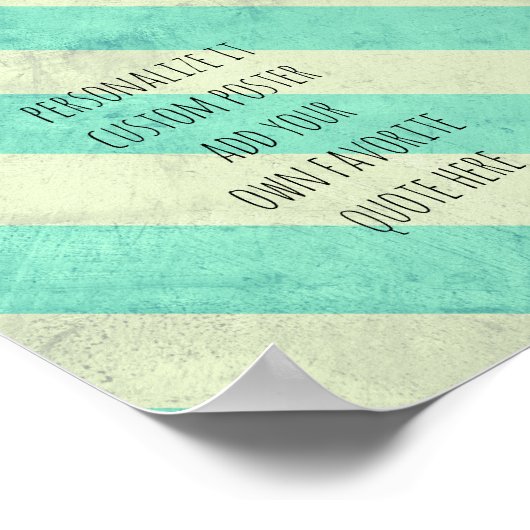 aangepast poster voegt uw prijsopgave met behulp v (Hoek)