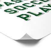 Aangepast Poster Voetbal (Hoek)