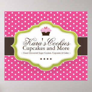 Aangepast Poster voor bakkerij