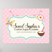 Aangepast Poster voor bakkerij (Voorkant)