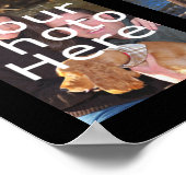 Aangepast Poster voor fotocollage, drie foto's (Hoek)