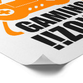 Aangepast Poster voor gamezone (Hoek)
