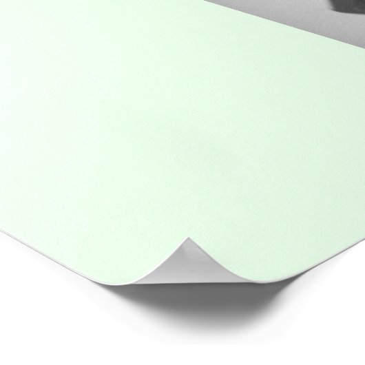 Aangepast poster voor geboortedag (Hoek)