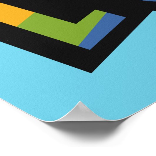 aangepast poster voor gevierde liefde (Hoek)