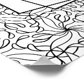 Aangepast Poster voor het kleuren van aanbiedingen (Hoek)