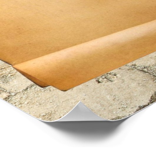 Aangepast Poster voor het verlengen van scrollroll (Hoek)