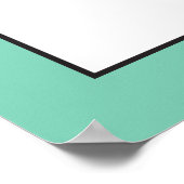 Aangepast Poster voor het welkomstteken voor gebeu (Hoek)