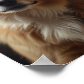 Aangepast Poster voor huisdierenportretten (Hoek)