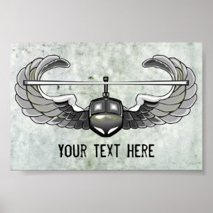 Aangepast Poster voor luchtaanvallen