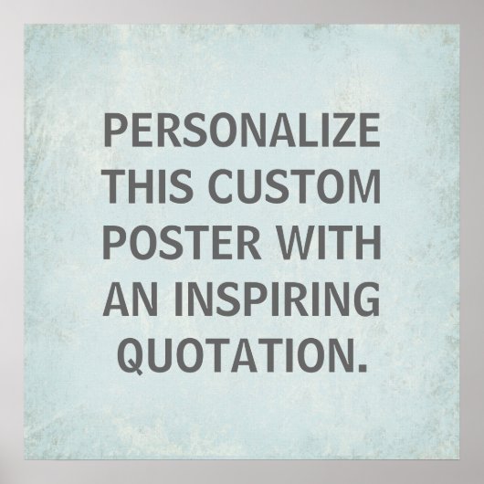 Aangepast Poster voor offerte, inspirerend (Voorkant)