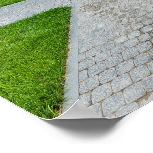 Aangepast Poster voor onroerend goed (Hoek)