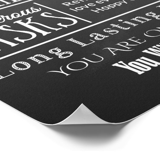 Aangepast Poster voor ouderdomspensioen Druk sproe (Hoek)