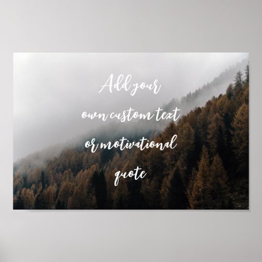 Aangepast Poster voor persoonlijke foto's (Voorkant)