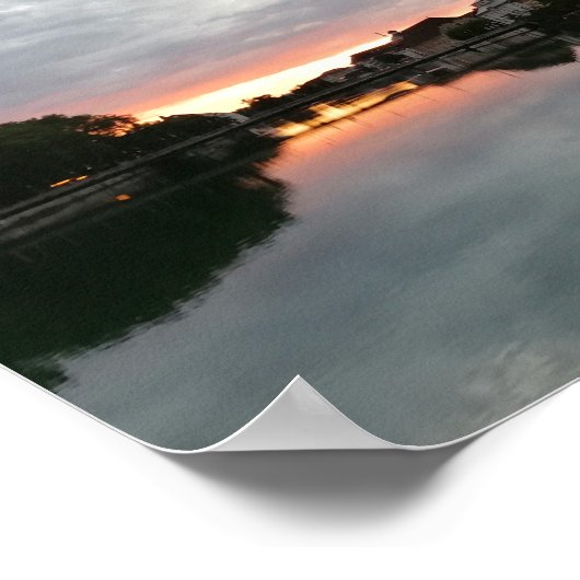 Aangepast Poster voor persoonlijke foto's (Hoek)