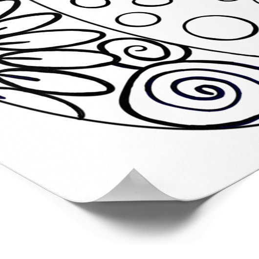 Aangepast poster voor pompoenkleur (Hoek)