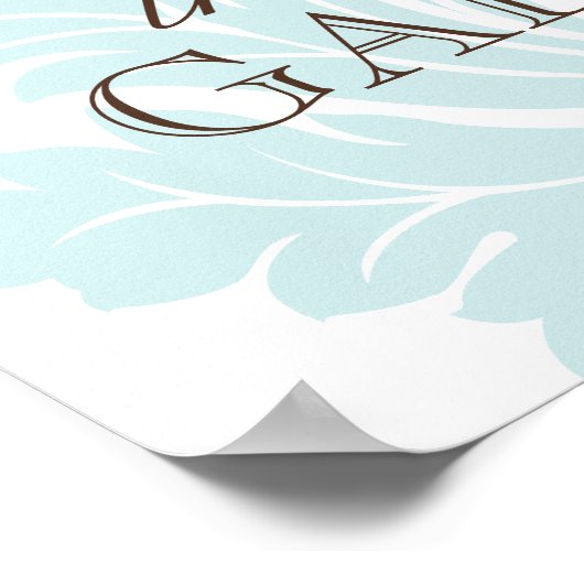 Aangepast Poster voor schade (Hoek)