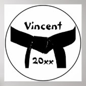 Aangepast Poster voor verticale projectielen — zwa (Voorkant)