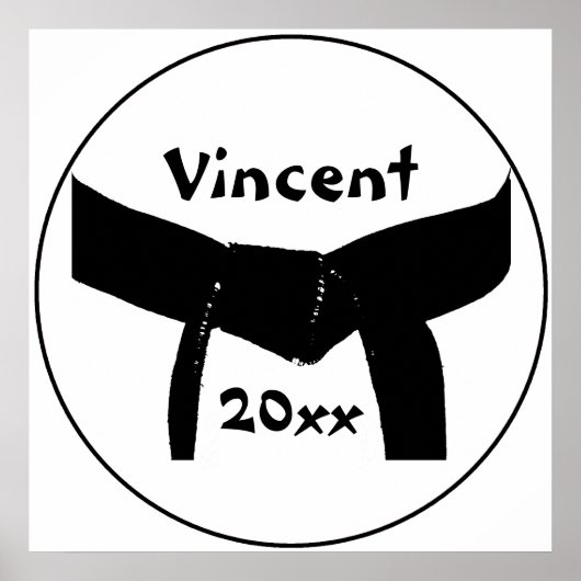 Aangepast Poster voor verticale projectielen — zwa (Voorkant)