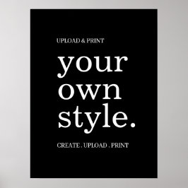 Aangepast posterbord 45 x 60 cm | merkdisplay poster