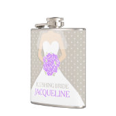 Aangepast posy bride heupkolf heupfles (Links)