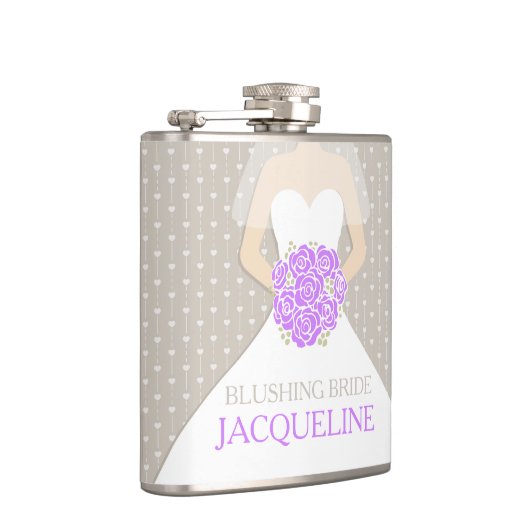 Aangepast posy bride heupkolf heupfles (Rechts)