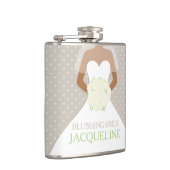 Aangepast posy bride heupkolf heupfles (Rechts)