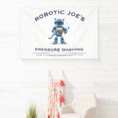 Aangepast Power Wasbedrijf Spandoek (Insitu)