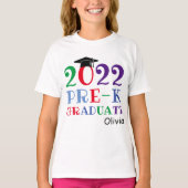 Aangepast pre-k Afstuderen T-shirt (Voorkant)