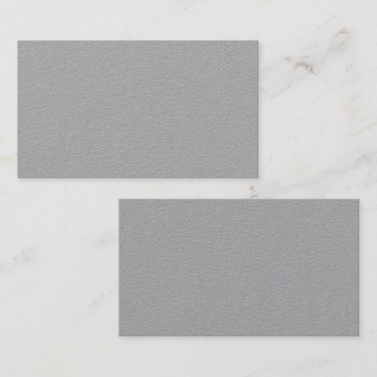 Aangepast - Premium Grijs, Modern / Subtle Class Visitekaartje (Voorkant / Achterkant)