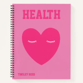 Aangepast preppy-Notitieboek Notitieboek