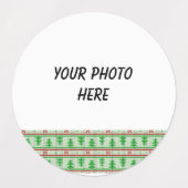 Aangepast Prettig Kerstfeest Labels (Design 2)