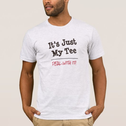 Aangepast prijsaanbod voor IT T-shirt (Voorkant)