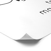 Aangepast prijsopgave voor beste vrienden poster (Hoek)