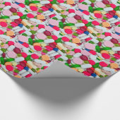 Aangepast product voor kleurrijke pillen cadeaupapier (Hoek)