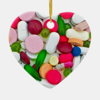 Aangepast product voor kleurrijke pillen keramisch ornament