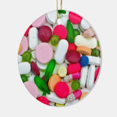 Aangepast product voor kleurrijke pillen keramisch ornament (Links)