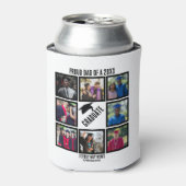 Aangepast proefvader van jaar Afstuderen fotocolla Blikjeskoeler (Blikje Voorkant)