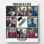 Aangepast proefvader van jaar Afstuderen fotocolla Fotoplaat (Voorkant)