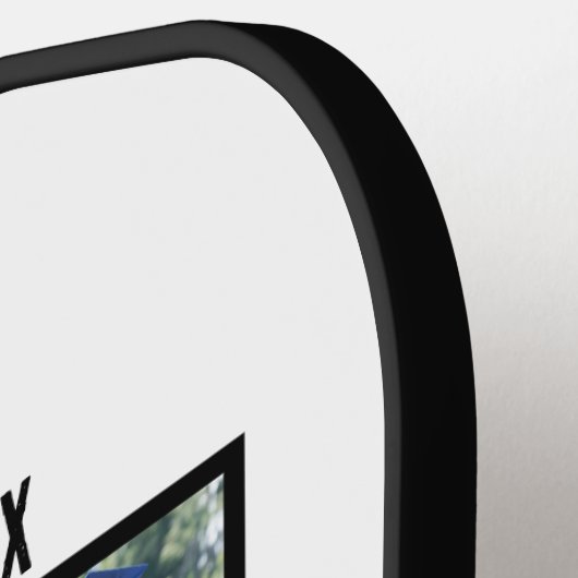 Aangepast proefvader van jaar Afstuderen fotocolla Pickleball Paddle (Links Detail)