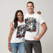 Aangepast proefvader van jaar Afstuderen fotocolla T-shirt (Unisex)